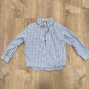 Beaufort Bonnet Company 3t button down Blue Checkered Kids Shirt